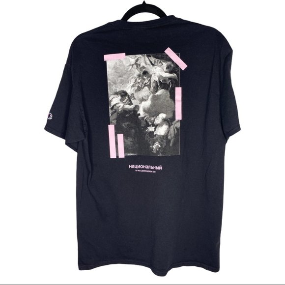 Champion Black Men's T-shirt Dawson 19 ROA Size L - Picture 6 of 11